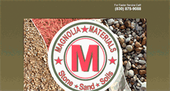 Desktop Screenshot of magnolia-materials.com